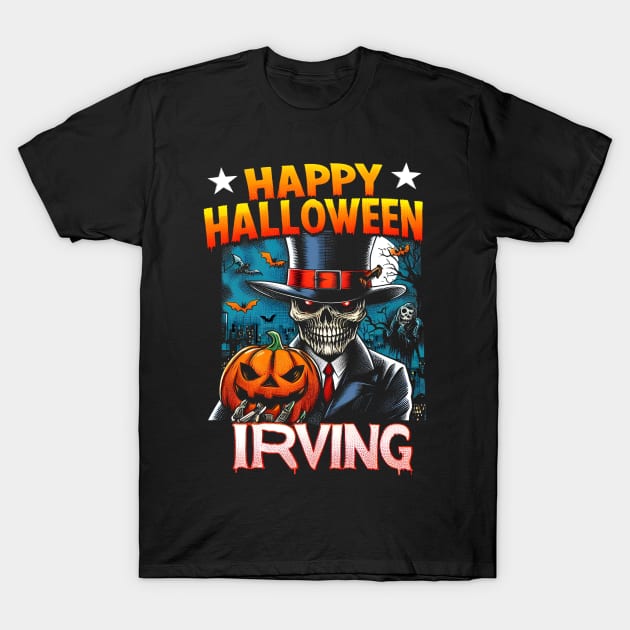 Irving Halloween T-Shirt by Americansports